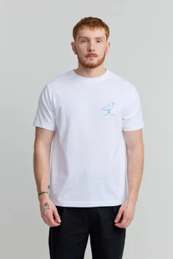 Makia Tweeter T-Shirt White