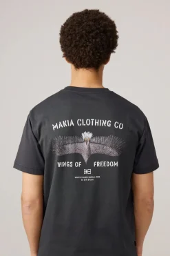 Makia Wings T-Shirt Black