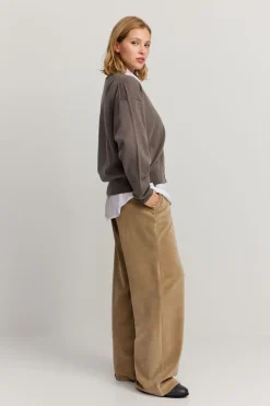 Makia Woman Hanna Cardigan Dark Green