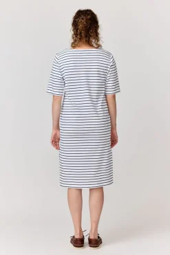 Makia Woman Helsingholm Dress White/Navy