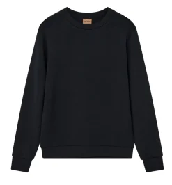 Mos Mosh Gallery Mmgabel Crew Neck Sweat Salute Navy