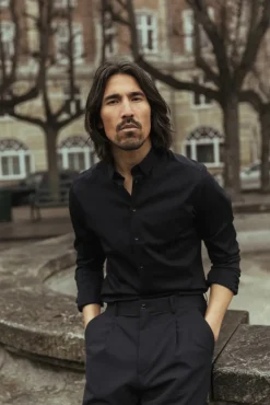 Mos Mosh Gallery Mmgmarco Jersey Shirt White