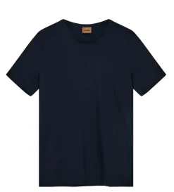 Mos Mosh Gallery Mmgperry O-Neck Tee Navy