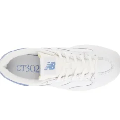 New Balance 302 White With Blue Laguna
