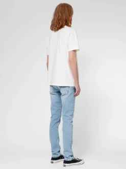 Nudie Jeans Lean Dean Warm Days Blue