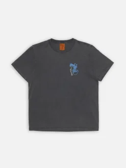 Nudie Jeans Roy Wrong Place T-Shirt Antraciter