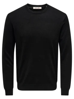 Only & Sons Onswyler Neulepusero Black
