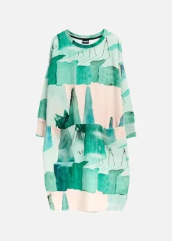 Papu Giant Split Dress Shine