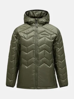 Peak Performance Elevate Liner Hood Men Pine Needle