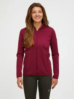 Peak Performance Light Zip Hood Women Vertical Zenith