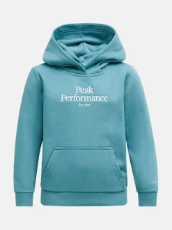 Peak Performance Original Logo Hood Junior Deluded Vision/Off White