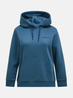 Peak Performance Original Small Logo Hood Women Mountain Lake