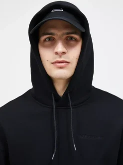 Peak Performance Original Small Logo Hood Men Black
