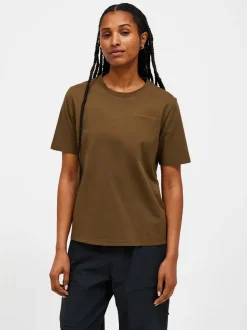 Peak Performance Original Small Logo Tee Women Meadow Moss