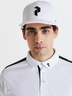 Peak Performance Player Snapback Cap White
