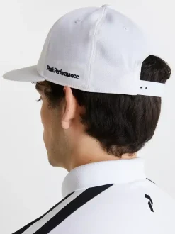 Peak Performance Player Snapback Cap White