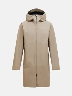 Peak Performance Treeline HIPE® Shell Parka Men Avid beige