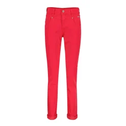 Red Button Relaxed Jogger Red