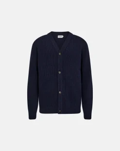 Resteröds Kyle Cardigan Dark Navy