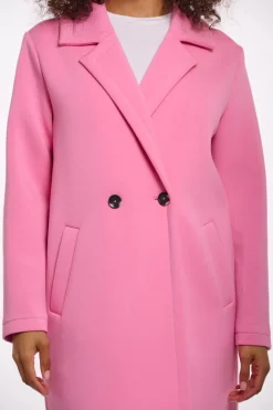 Rino & Pelle Danja Bouble Breasted Coat Bright Pink