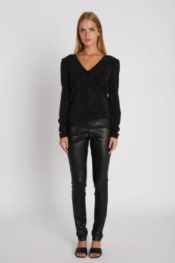 Rue de Femme Halo Olana Slim pants Black