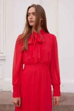 Rue de Femme Paxton Dress Mars Red