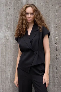 Rue de Femme Solveig Vest Black