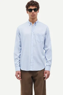 Samsøe Samsøe Liam Linen BA Shirt Skyway