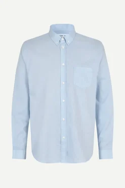 Samsøe Samsøe Liam Linen BA Shirt Skyway