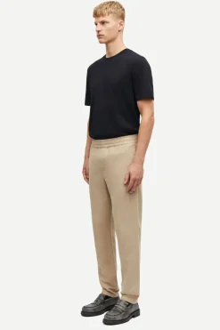 Samsøe Samsøe Smithy Linen Trousers Greige