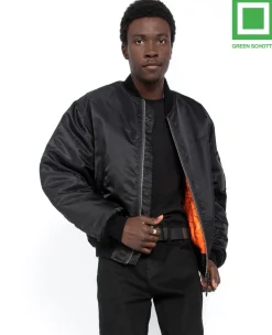 Schott Airforce MA-1 Bomber Jacket Black