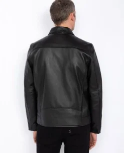 Schott Leather Jacket Black