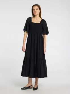 Selected Femme Dora Ankle Dress Black