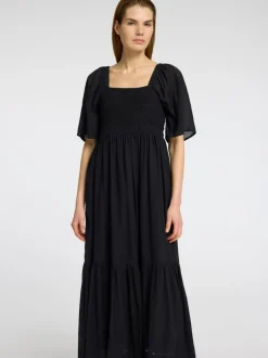 Selected Femme Dora Ankle Dress Black