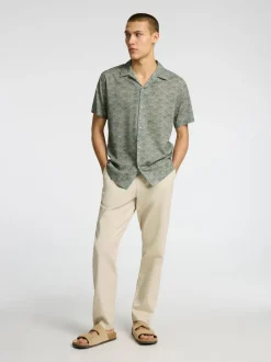 Selected Homme Air Shirt Iceberg Green