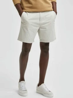 Selected Homme Comfort Flex Shorts Moonstruck