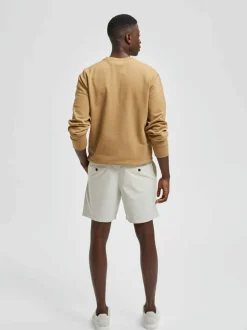 Selected Homme Comfort Flex Shorts Moonstruck