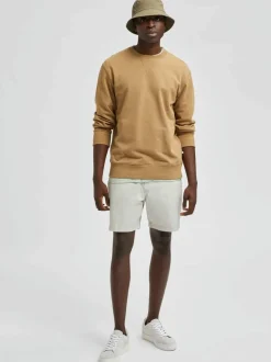 Selected Homme Comfort Flex Shorts Moonstruck