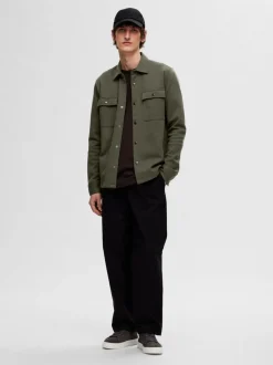 Selected Homme Jackie Sweat Jacket Green