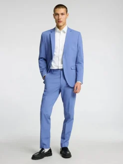 Selected Homme Liam Flex Blazer Light Blue