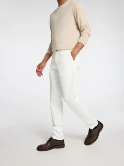 Selected Homme New Miles Slim Flex Pant Cloud Dancer
