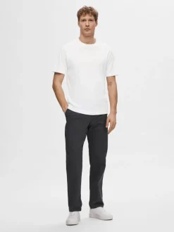 Selected Homme Relax Colman T-shirt Bright White