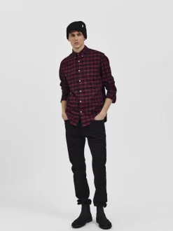 Selected Homme Slim Leon Black