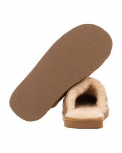 Shepherd Allan slippers Antique Cognac