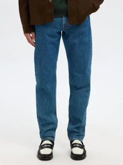 Slh175-Slim Ben Kori Jeans Medium Blue Denim