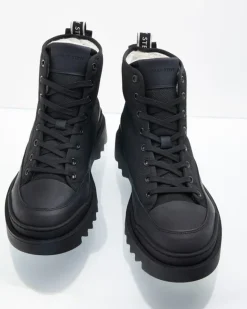 Sneaky Steve Kamiki Hi Winter U Shoes Black