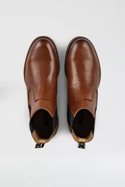 Sneaky Steve Risty Leather Shoes Cognac