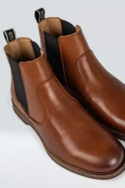 Sneaky Steve Risty Leather Shoes Cognac