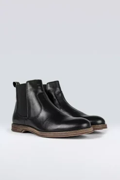Sneaky Steve Risty Leather Shoes Black