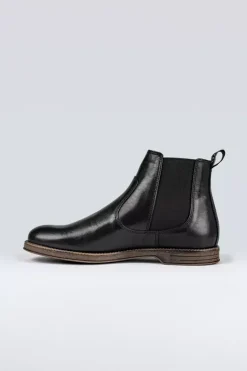 Sneaky Steve Risty Leather Shoes Black